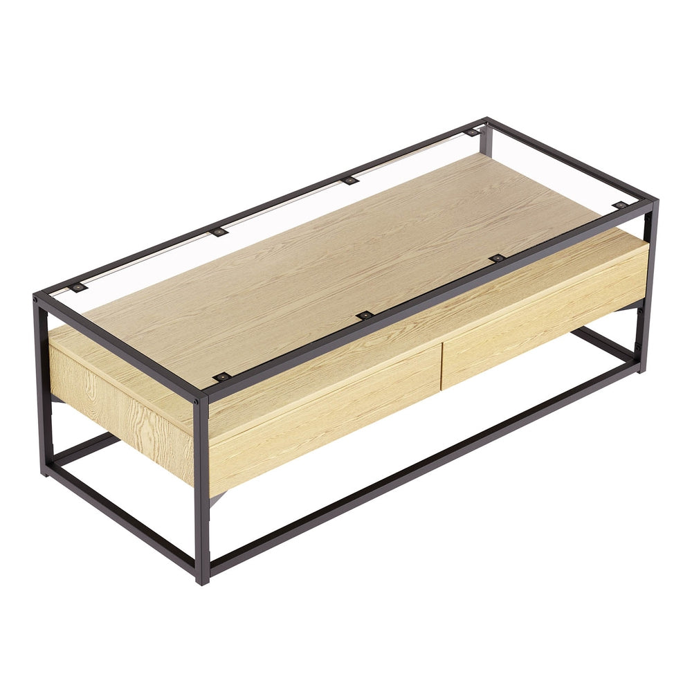 Artiss Modern Coffee Table with Drawers