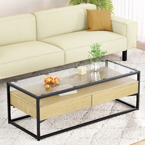 Artiss Modern Coffee Table with Drawers