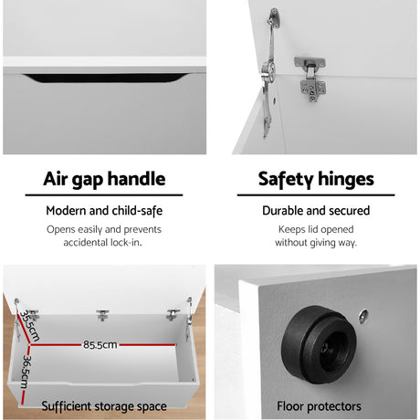 Keezi Kids Stylish Storage Toy Box