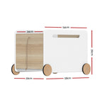 Keezi Kids Toy Box with Wheels