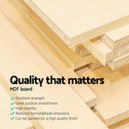 Keezi Kids Toy Box 12 Bins Bookshelf Organiser Children Storage Rack