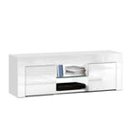 Artiss 130cm White Entertainment Unit TV Cabinet