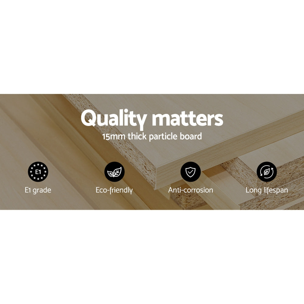 Artiss 180cm Dual-Tone TV Cabinet