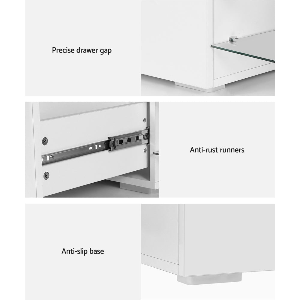 Artiss 180cm Dual-Tone TV Cabinet