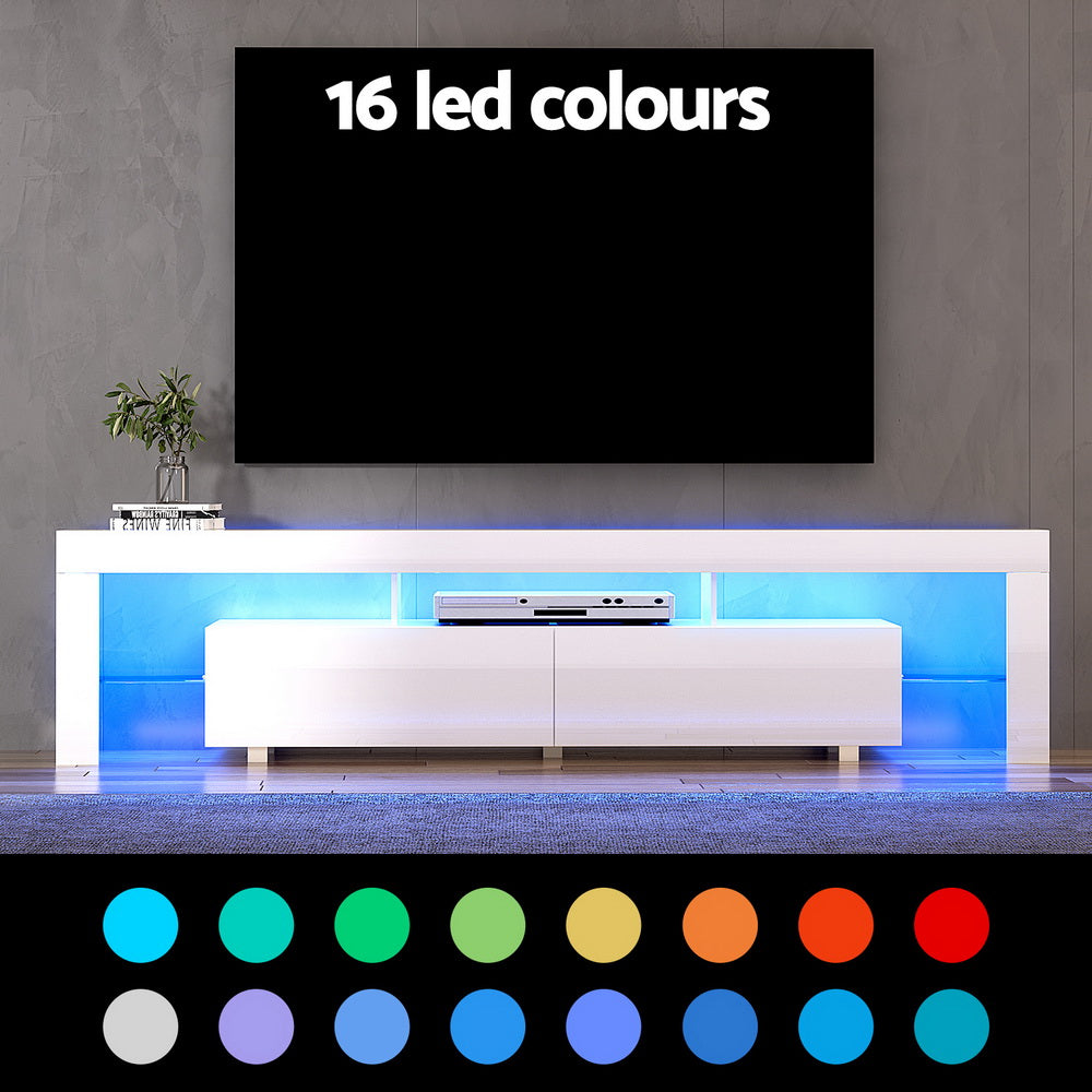 Artiss Modern LED TV Cabinet with RGB Lighting
