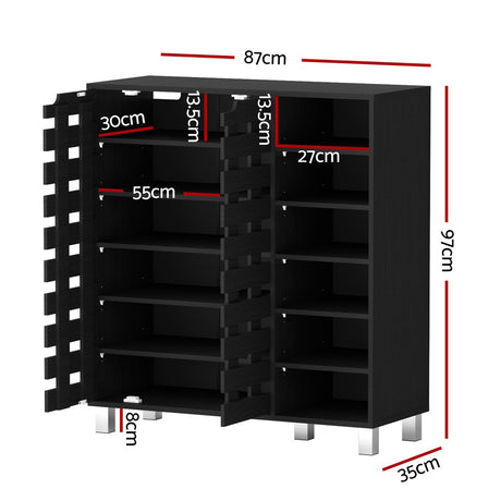 Elegant 6-Tier Shoe Rack Cabinet