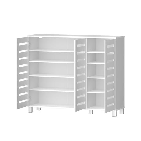 30-Pair Adjustable Shoe Rack Cabinet