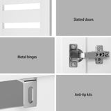 30-Pair Adjustable Shoe Rack Cabinet