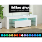 Artiss LED Entertainment Unit with RGB Lighting