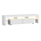 Artiss LED Entertainment Unit with Shelves