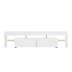Artiss LED Entertainment Unit with Shelves