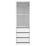 White Modern Wardrobe Storage Organizer