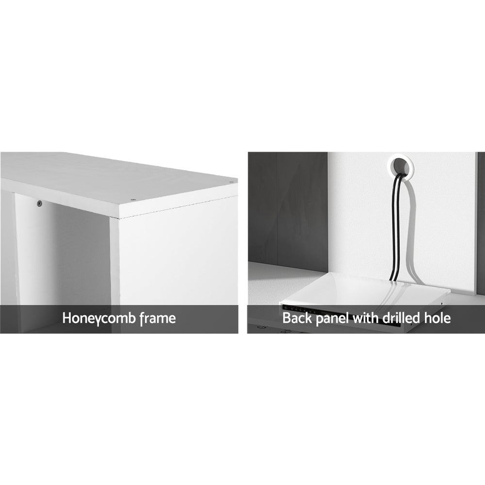 Artiss 183CM White Entertainment Center Unit