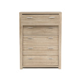Elegant 5-Drawer Tallboy Chest of Drawers