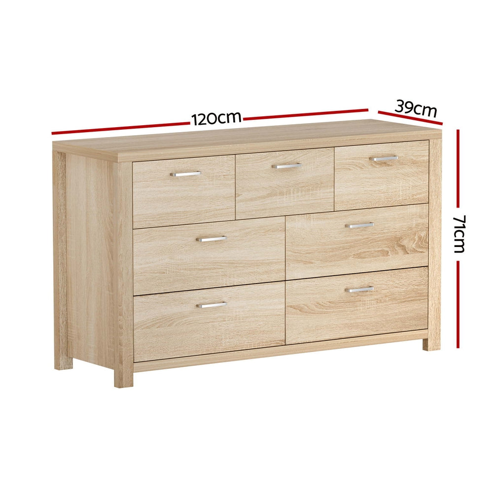Maxi Pine Chest of Drawers for Stylish Storage