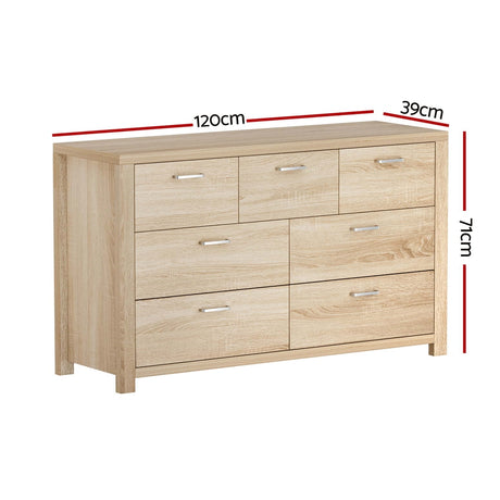Maxi Pine Chest of Drawers for Stylish Storage