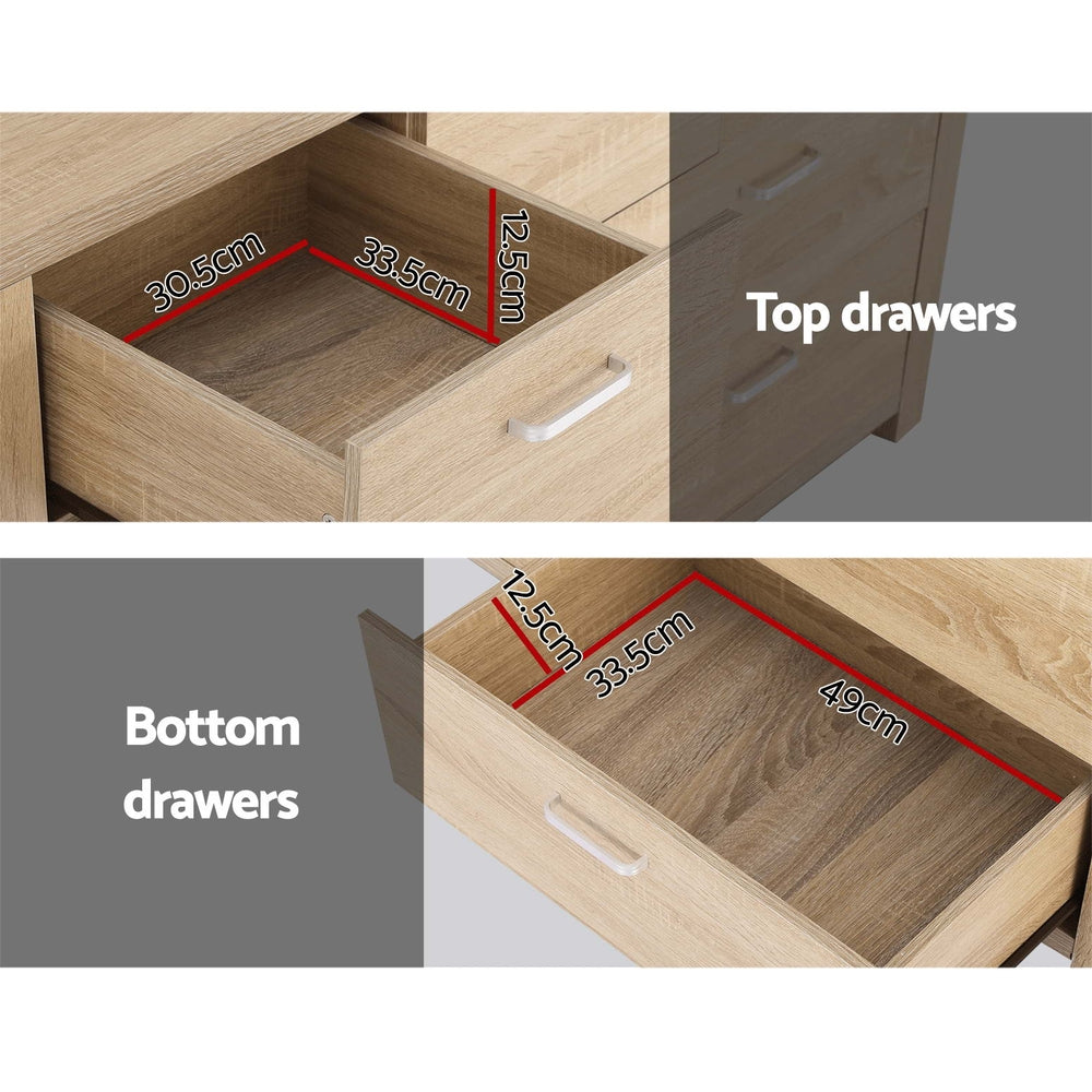Maxi Pine Chest of Drawers for Stylish Storage