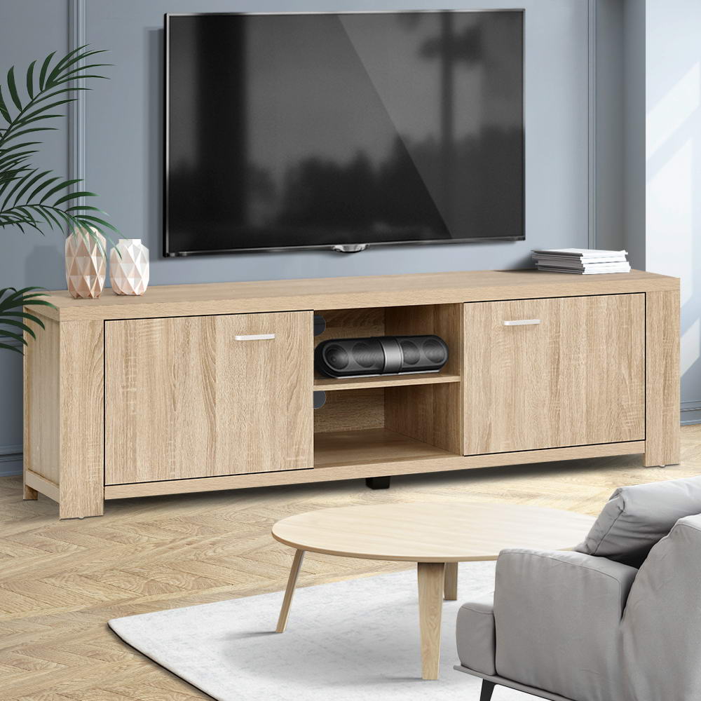 Artiss 160cm Pine Maxi TV Cabinet