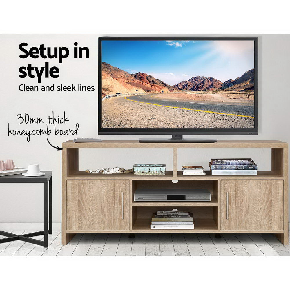 Artiss 140cm Oak TV Cabinet Unit