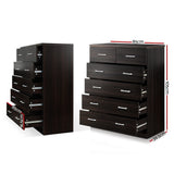Contemporary 6-Drawer Chest for Elegant Storage