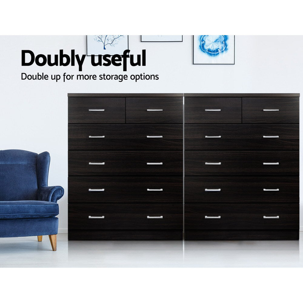 Contemporary 6-Drawer Chest for Elegant Storage