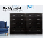 Contemporary 6-Drawer Chest for Elegant Storage