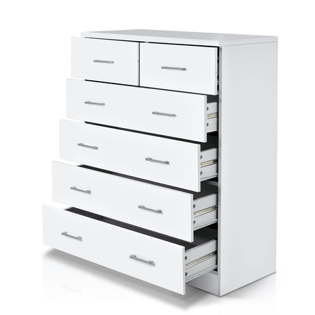 Contemporary 6-Drawer Chest for Elegant Storage