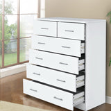 Contemporary 6-Drawer Chest for Elegant Storage