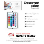 Artiss 180cm LED Black Entertainment Unit