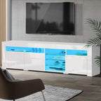 Artiss 180cm LED TV Cabinet - White