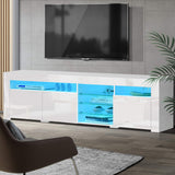 Artiss 180cm LED TV Cabinet - White