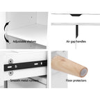 Adjustable 26-Pair Shoe Rack Cabinet