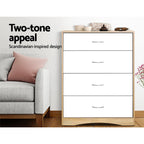 Contemporary 4-Drawer Chest of Drawers