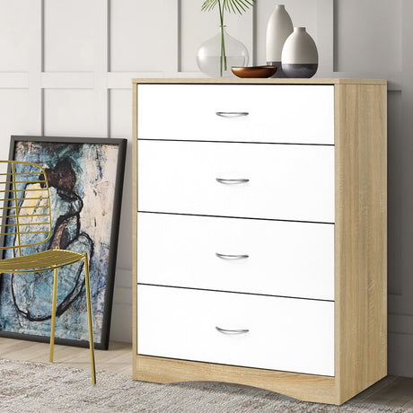 Contemporary 4-Drawer Chest of Drawers