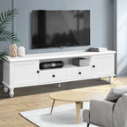 Artiss KUBI 160cm White TV Cabinet