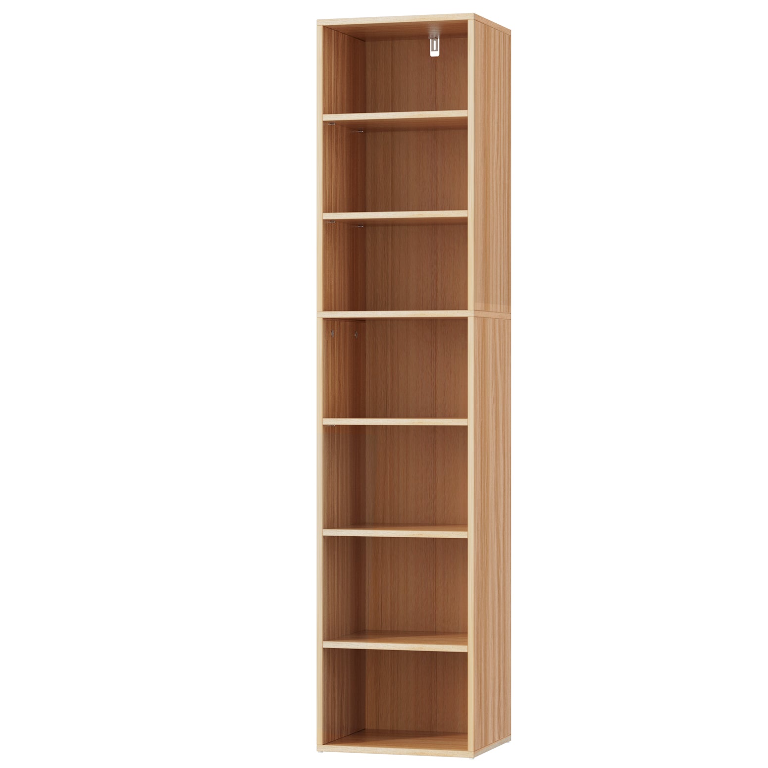 Artiss MILO Pine 7-Tier Bookshelf