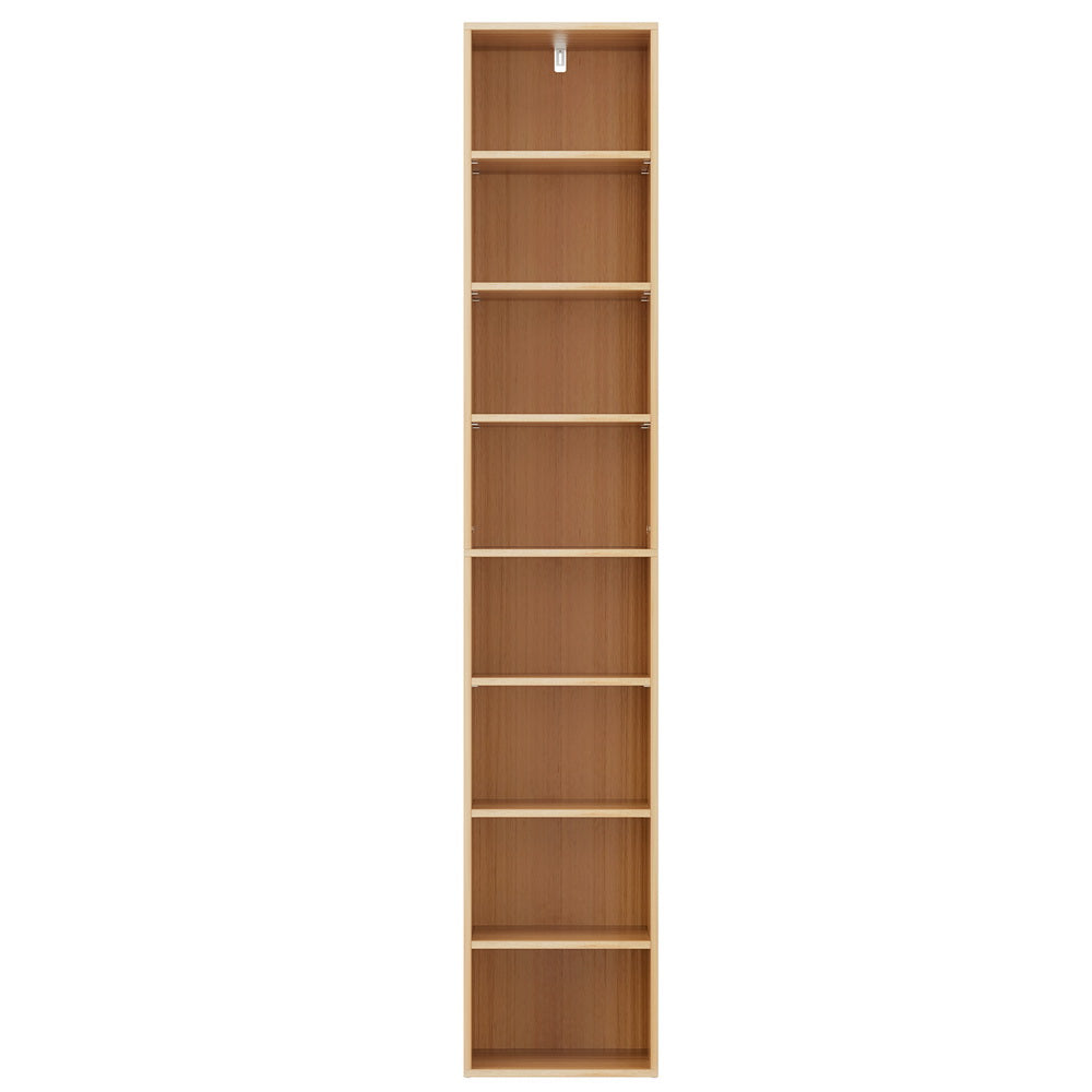 Artiss MILO Pine 8-Tier Bookshelf