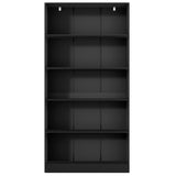 Artiss ANTON 5-Tier Bookshelf in Black