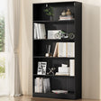 Artiss ANTON 5-Tier Bookshelf in Black