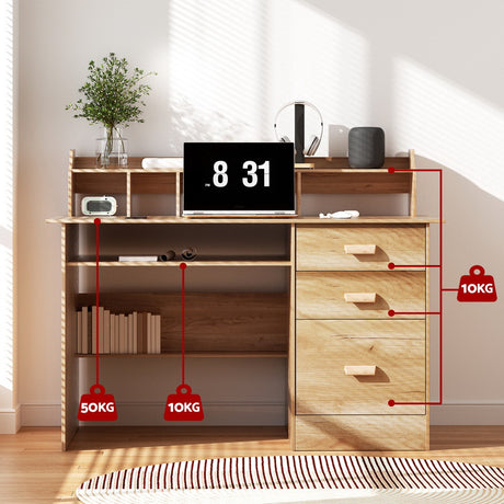 Artiss Modern Computer Desk with Storage