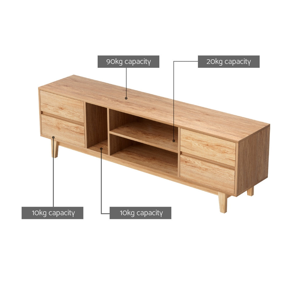 Artiss Asa 180cm Lowline TV Cabinet