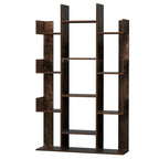 Artiss ROMI Walnut Tree-Shaped Bookshelf