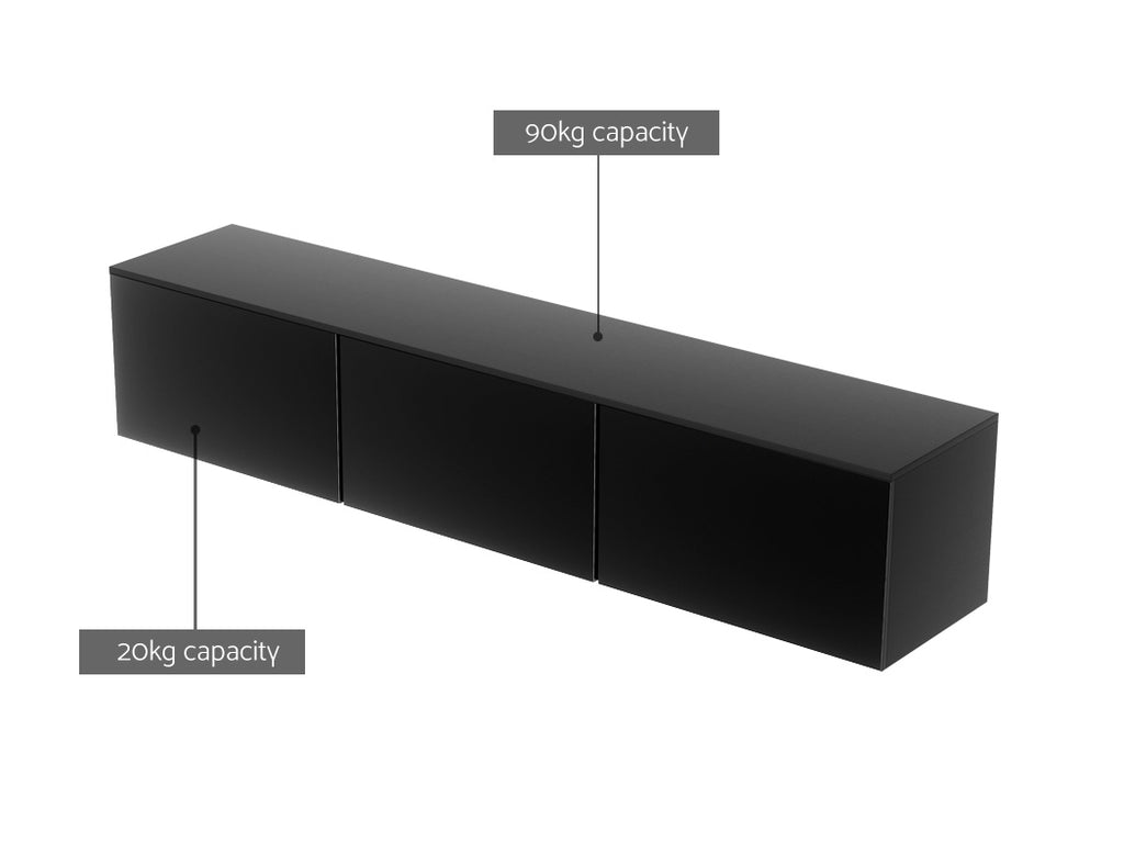 Artiss High Gloss Floating TV Unit - 200CM