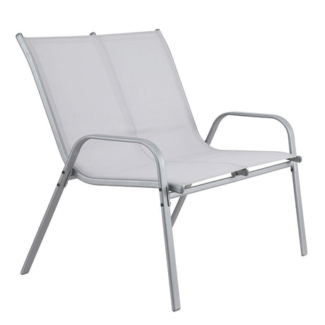 Gardeon 2-Seat Steel Outdoor Patio Bench
