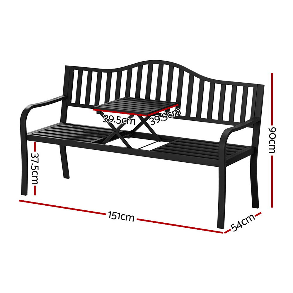 Gardeon Outdoor Foldable Garden Loveseat