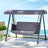 Gardeon Canopy Swing Chair - Stylish Outdoor Comfort