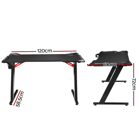 Artiss 120CM RGB Gaming Desk