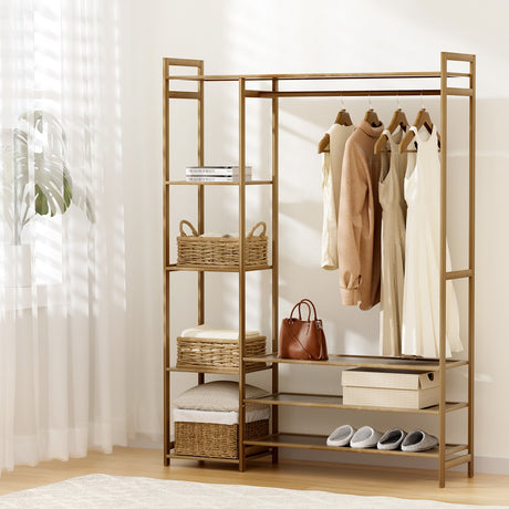 Elegant Bamboo Clothes Rack and Airer