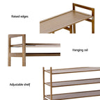Elegant Bamboo Clothes Rack and Airer