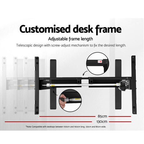 Artiss Electric Height Adjustable Standing Desk